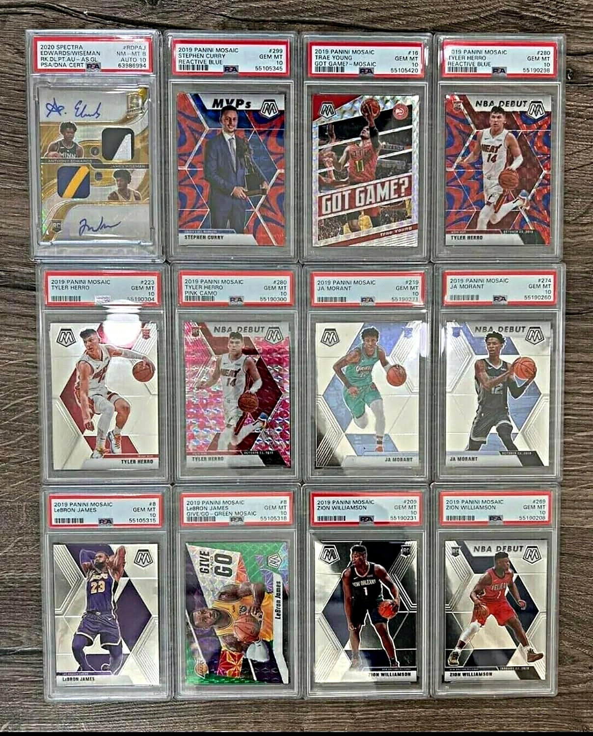 NBA Basketball Hot Packs - 15 Cards - 4 Rookies - Look 4 Autos - Mem - 1/1