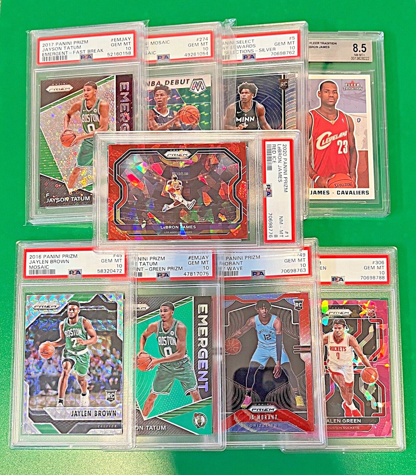 NBA Basketball Mystery Packs - 15 Cards - 5 Rookies - Look for Autos - Memorabilia - 1/1 - Numbered