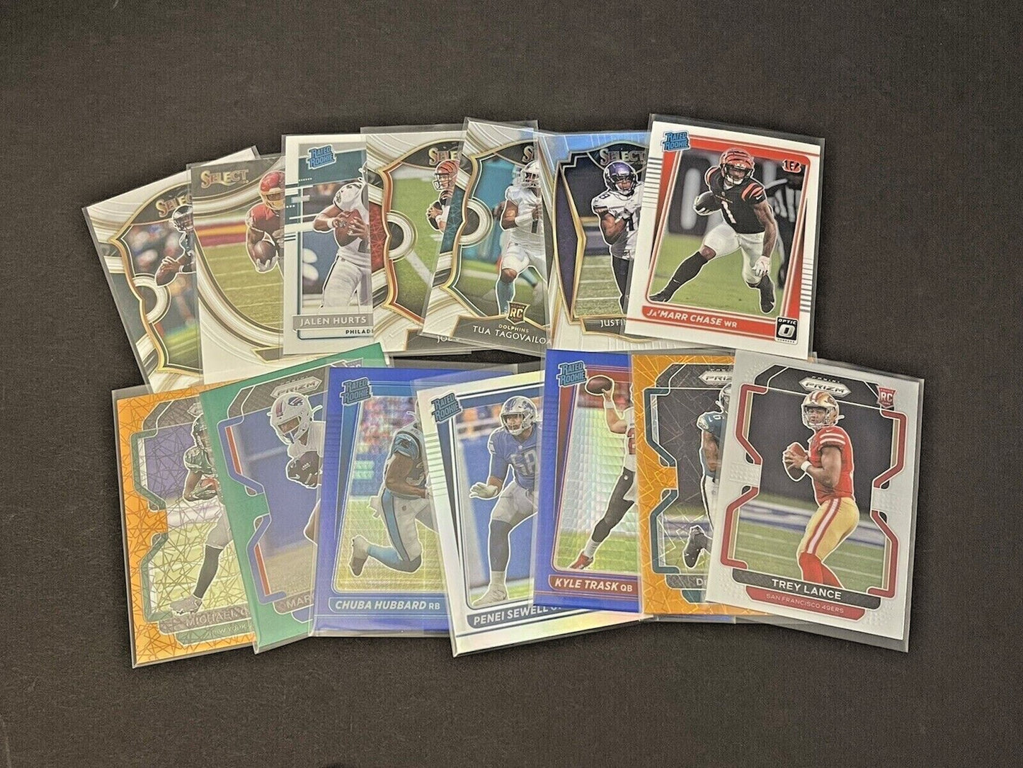 NFL FOOTBALL Hot Packs - 15 Cards - 5 Rookies - Look 4 Autos - Mem - 1/1