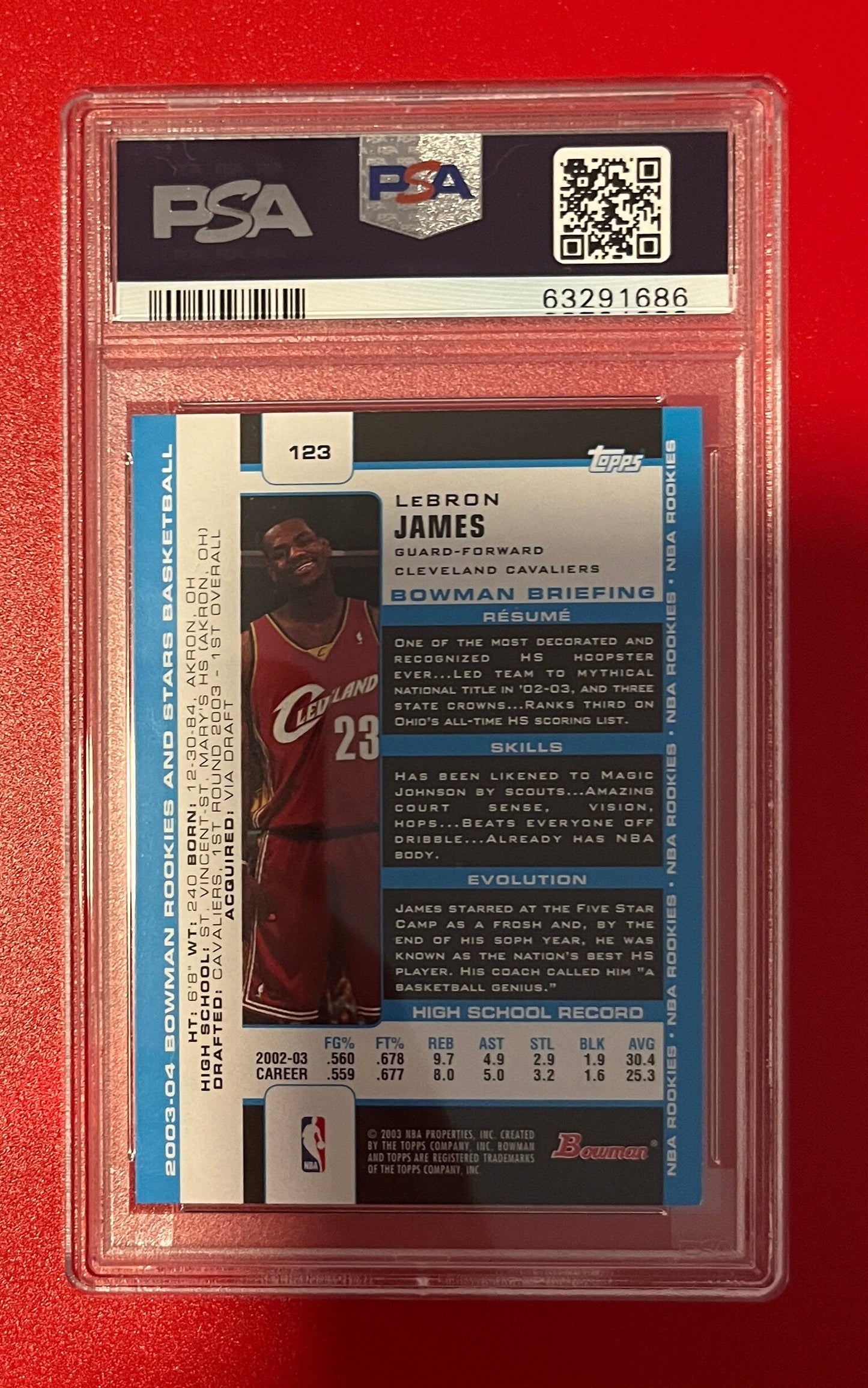 Lebron James Bowman PSA 8 Rookie NBA Hot Pack Guaranteed Hit Chase Pack - READ