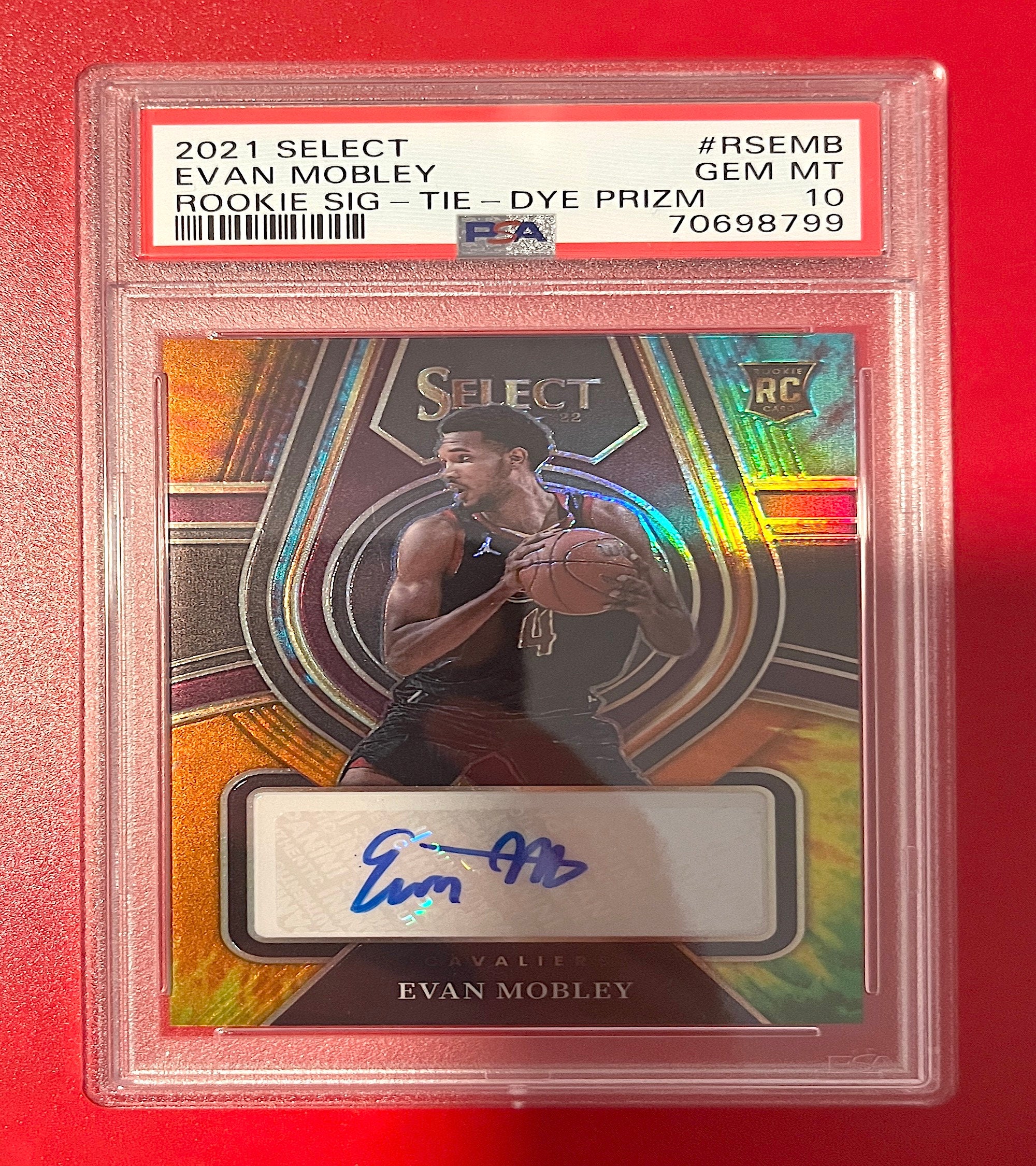 Evan Mobley Select Prizm Tie Dye Rookie Auto /25 Basketball Repack Gua – FL  SPORTS CARDS